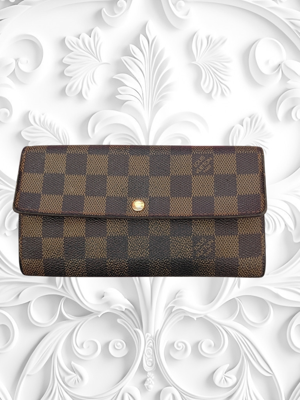 Louis Vuitton Brown Damier Continental Wallet - Picture 2 of 7
